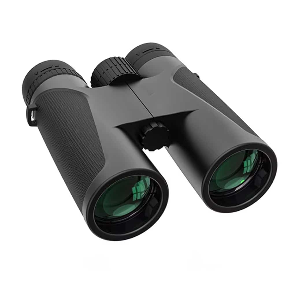 Black PureObse Binocular on a white background