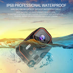 Waterproof ReefiSnap Action Camera with scenic background