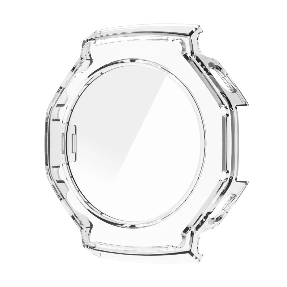 2-in-1 PC Case + Tempered Glass Cover for Smartwatch