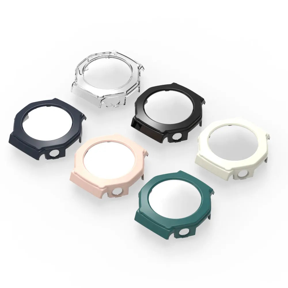 2-in-1 PC Case + Tempered Glass Cover for Smartwatch