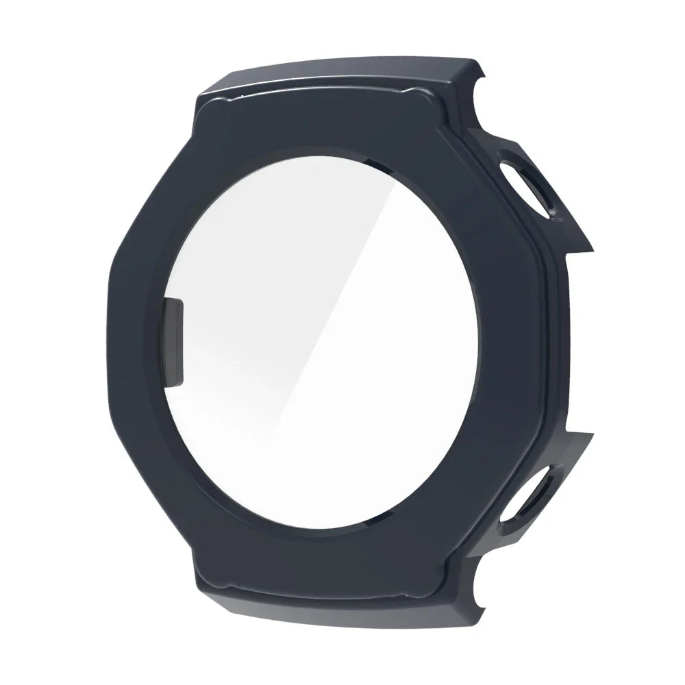 2-in-1 PC Case + Tempered Glass Cover for Smartwatch