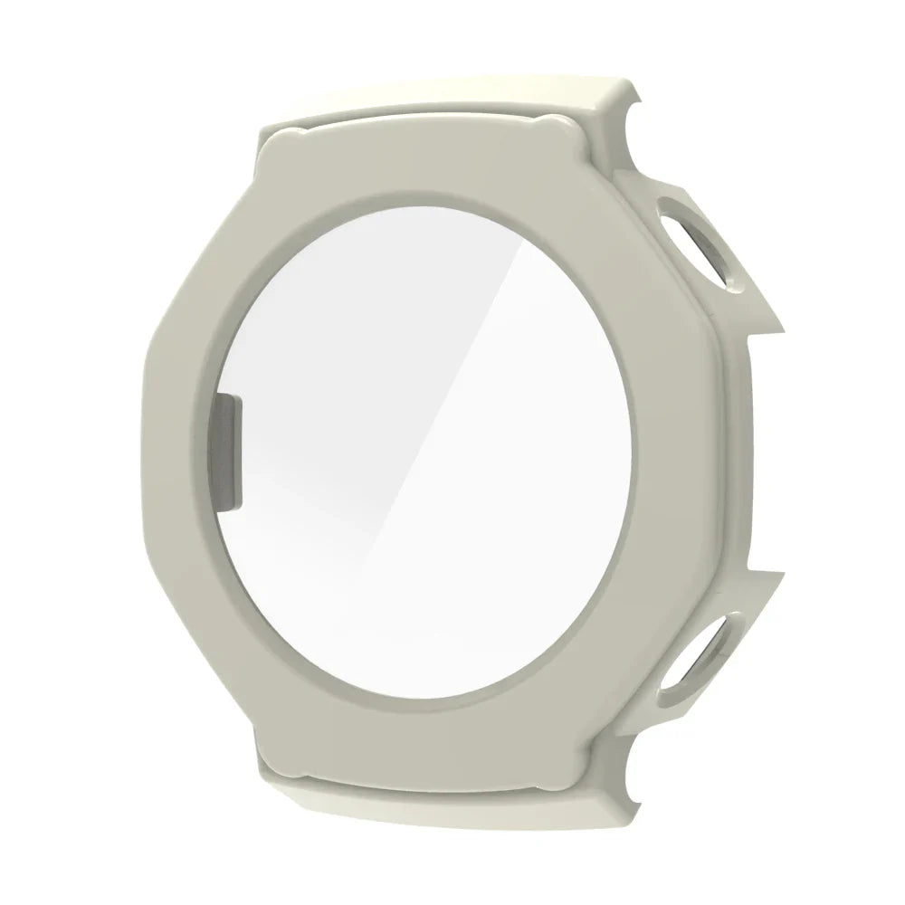 2-in-1 PC Case + Tempered Glass Cover for Smartwatch