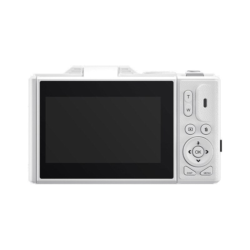 ShotRiso Digital Camera with a screen and control buttons on a white background
