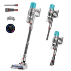 StarPod V18 Vacuum cleaner with attachments on a white background