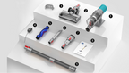Set of StarPod Vacuum cleaner attachments on a white background