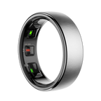 Thurgoo Smart Ring with electronic components on a white background
