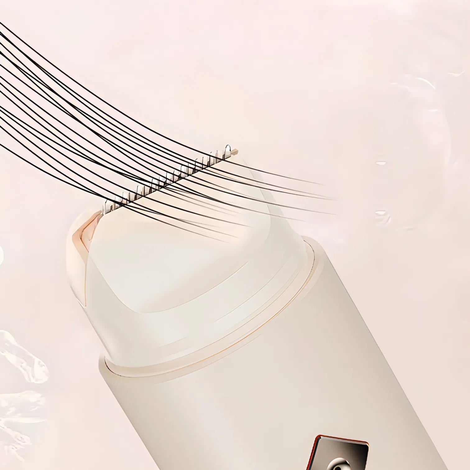 White Trovoro Lady Shaver on a hanger with a blurred background