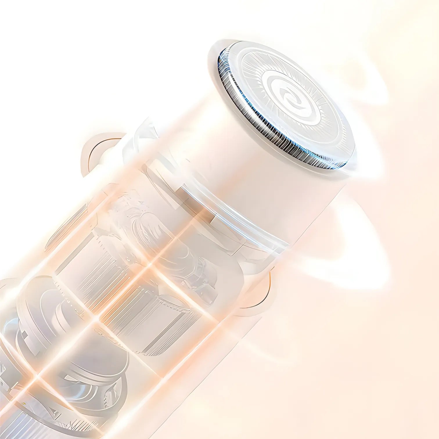 Trovoro Lady Shaver container with a lid on a white background