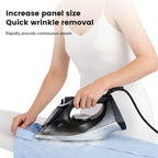 Vapren V4 Max Steam Iron carousel 7 - lifestyle shot in use on ironing board