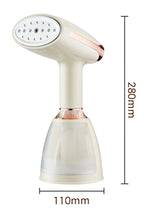 Vapren VR3 Handheld Garment Steamer dimensions diagram - 110x280mm all product measurements