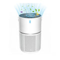 Veoair GL-K8 Smart Air Purifier with a white and blue design on a white background
