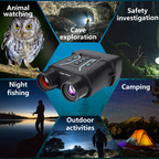 Vikason W9 Night Vision Binoculars with applications for animal watching, cave exploration, safety investigation, night fishing, camping, and outdoor activities.