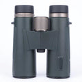 Green WildiView Binoculars with silver accents on a white background