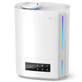 White Zynova Humidifier with digital display on a white background
