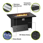 EmberLux™ Propane Fire Pit Table