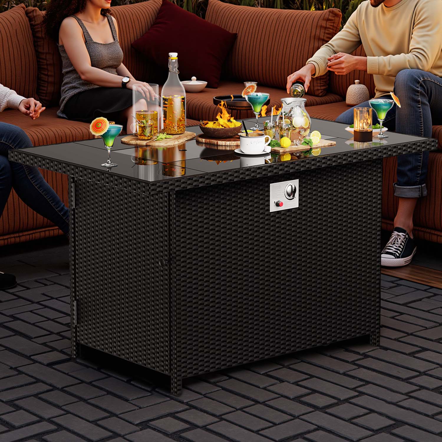 EmberLux™ Propane Fire Pit Table