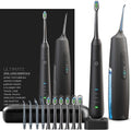 Aerivax Sonic Electric Toothbrush and Water Flosser Combo - main product view 38000VPM SenseIQ 4 modes 200ml complete kit