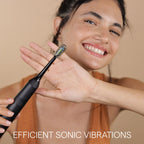 Aerivax Sonic Toothbrush SenseIQ technology - senses pressure motion coverage 100 times per second