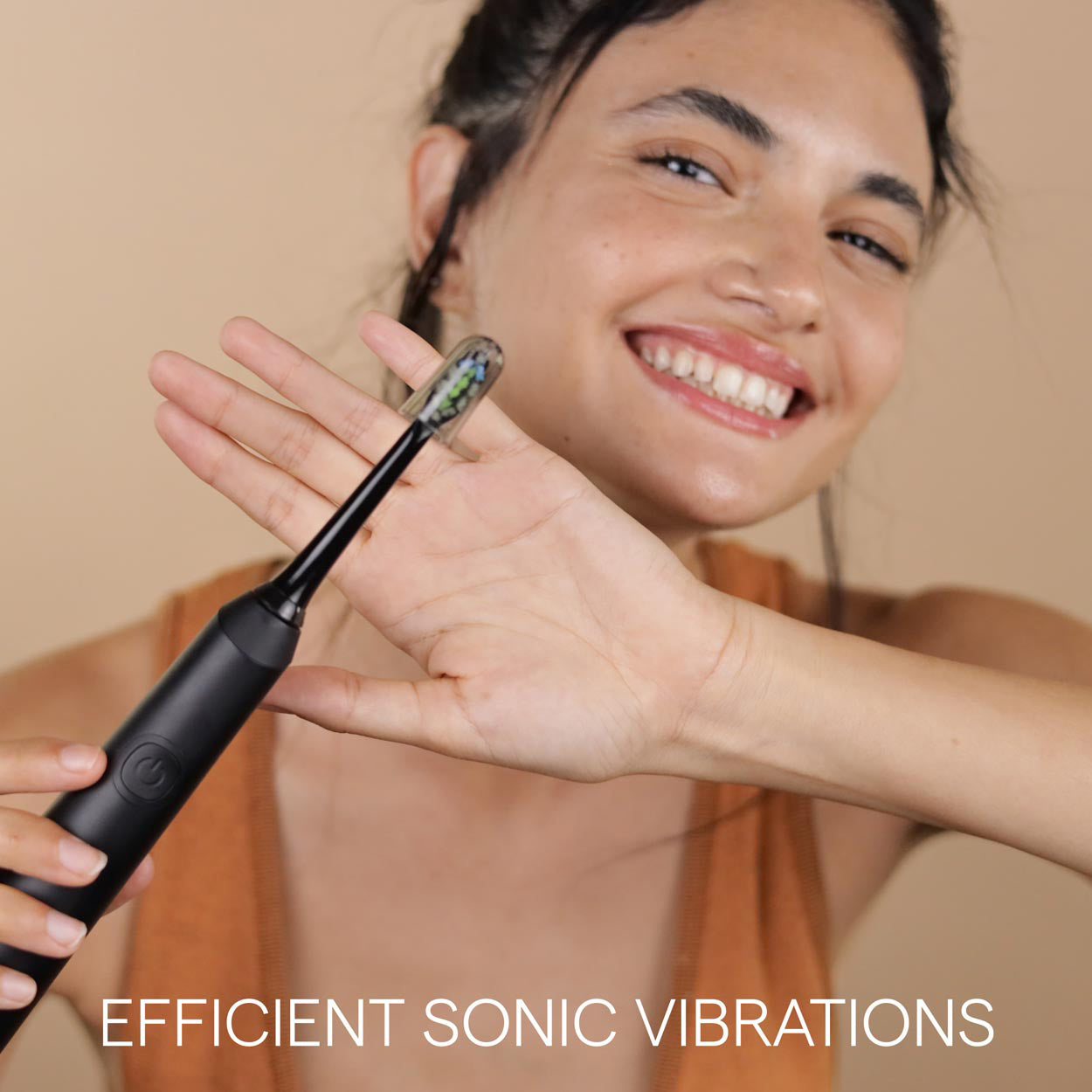 Aerivax Sonic Toothbrush SenseIQ technology - senses pressure motion coverage 100 times per second